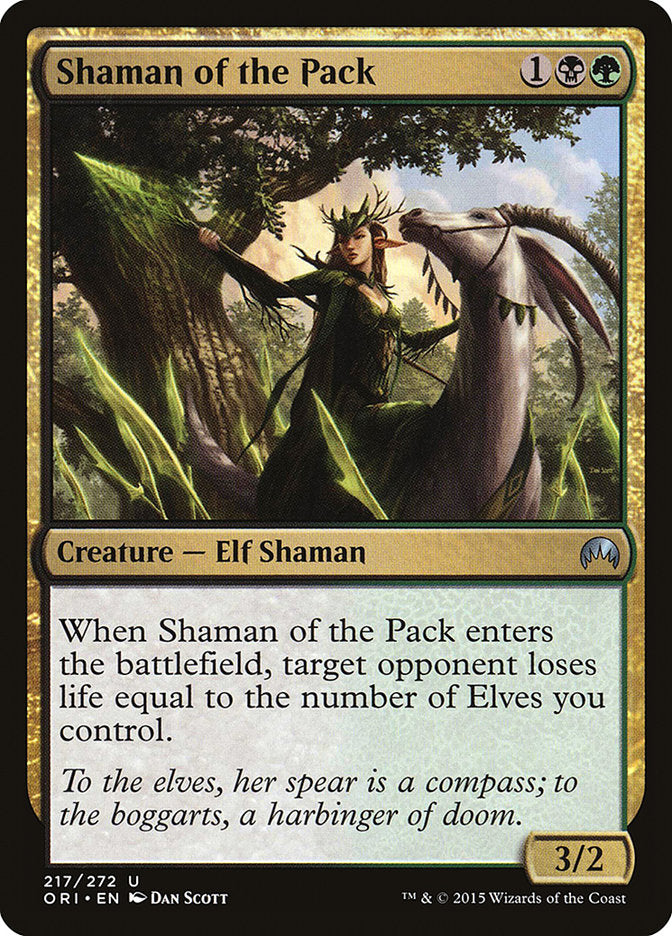 Shaman of the Pack [Magic Origins] | I Want That Stuff Brandon