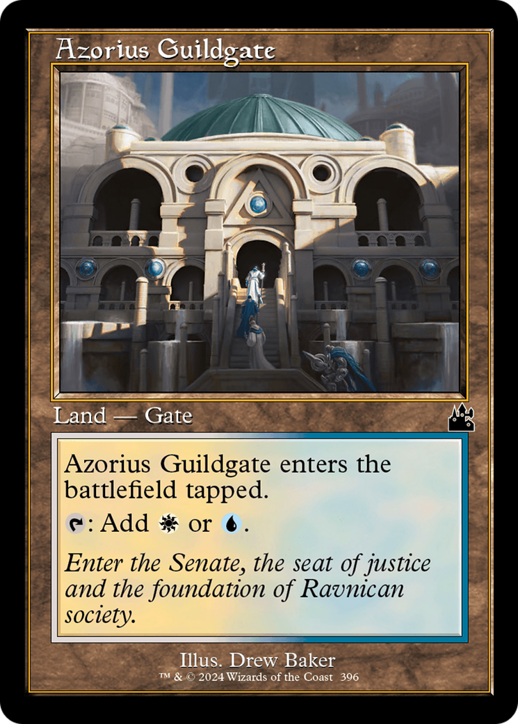 Azorius Guildgate (Retro Frame) [Ravnica Remastered] | I Want That Stuff Brandon