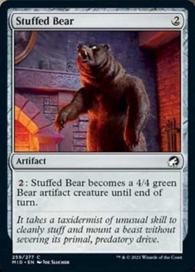 Stuffed Bear [Innistrad: Midnight Hunt] | I Want That Stuff Brandon