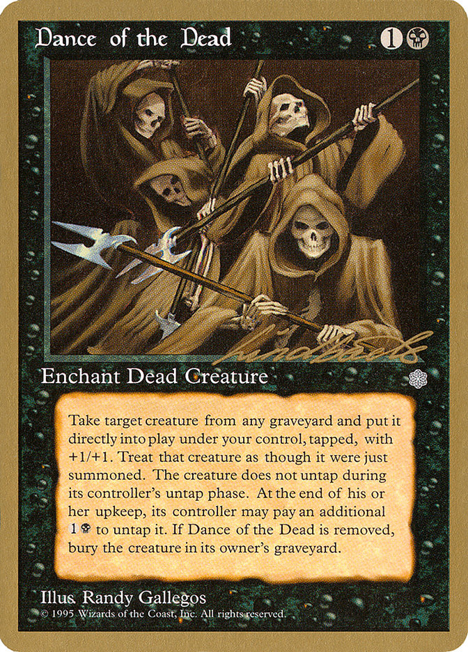 Dance of the Dead (Leon Lindback) [Pro Tour Collector Set] | I Want That Stuff Brandon