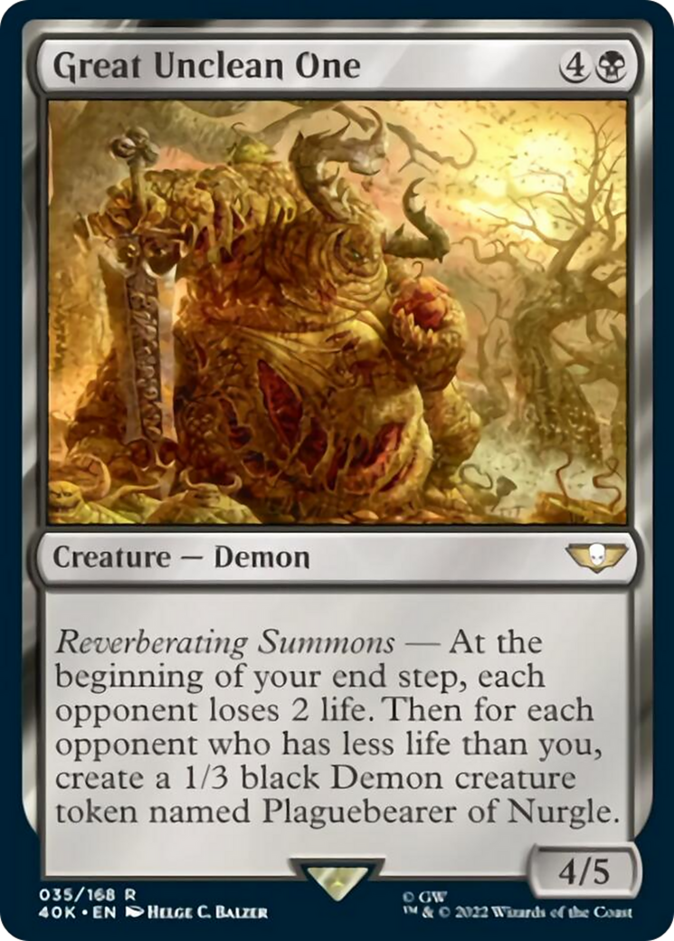 Great Unclean One [Warhammer 40,000] | I Want That Stuff Brandon