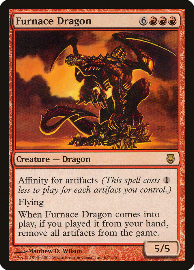 Furnace Dragon [Darksteel] | I Want That Stuff Brandon