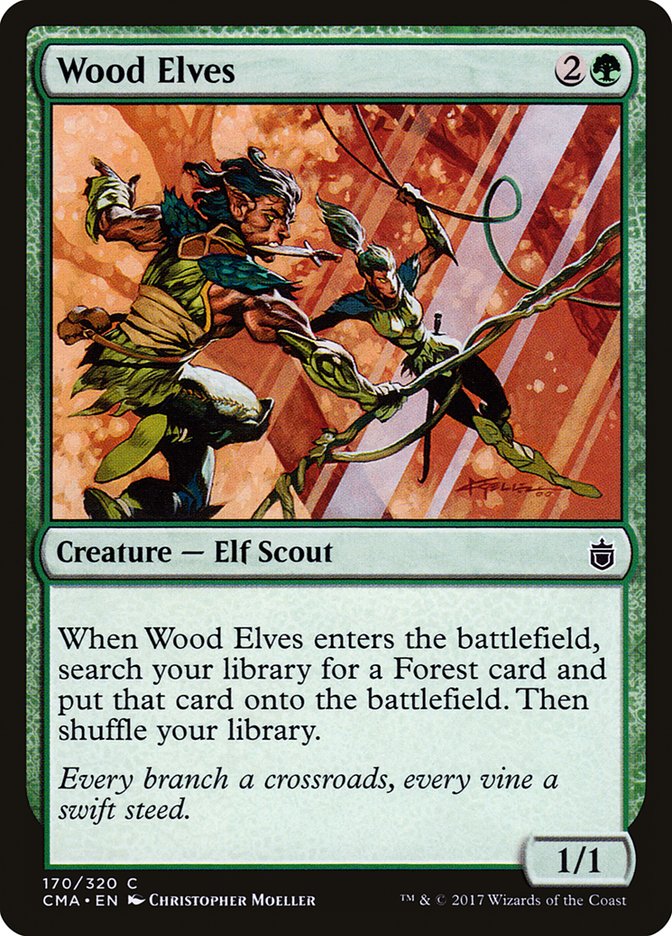 Wood Elves [Commander Anthology] | I Want That Stuff Brandon
