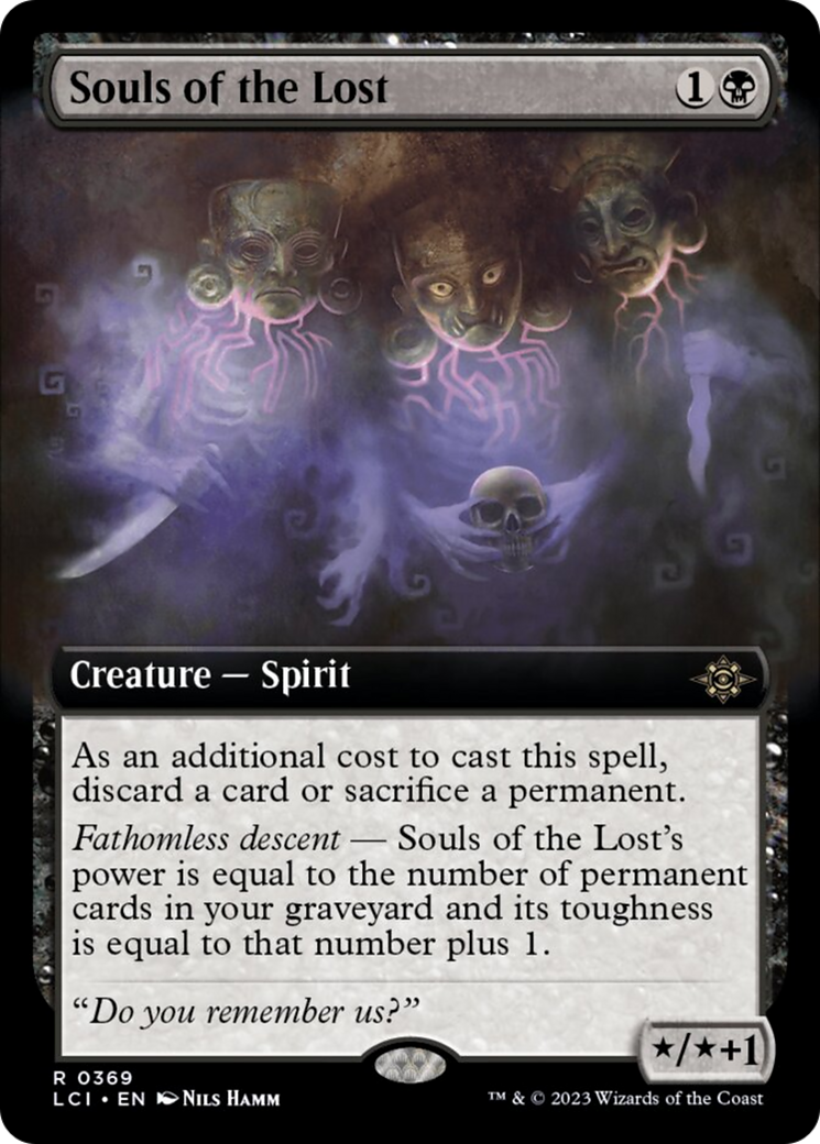 Souls of the Lost (Extended Art) [The Lost Caverns of Ixalan] | I Want That Stuff Brandon