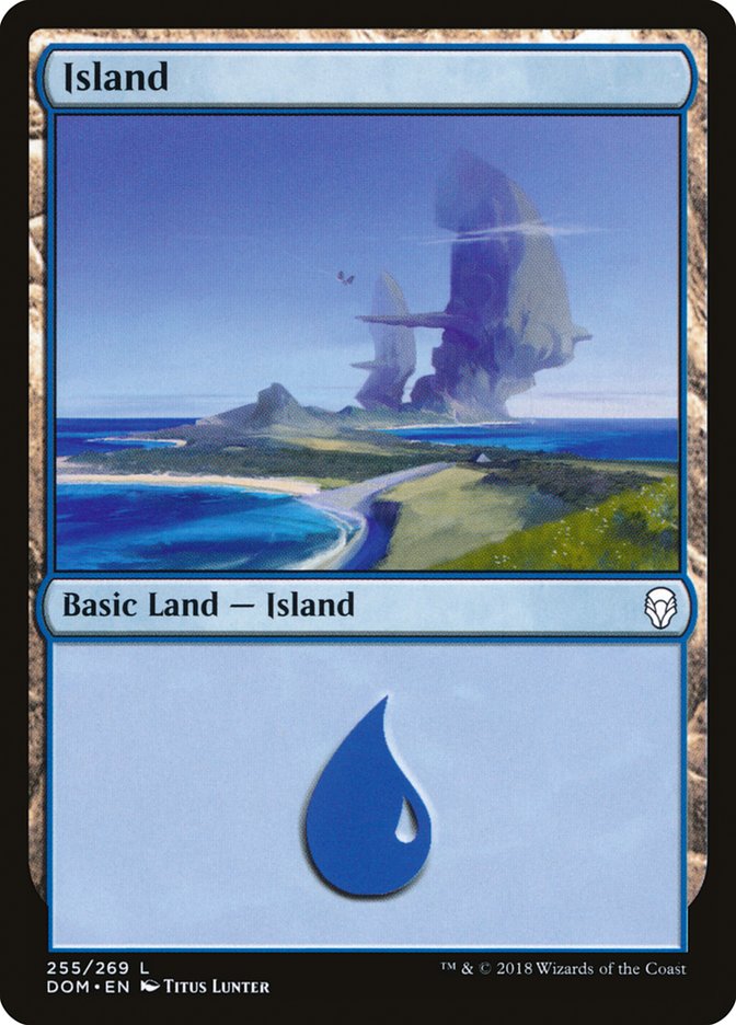 Island (255) [Dominaria] | I Want That Stuff Brandon