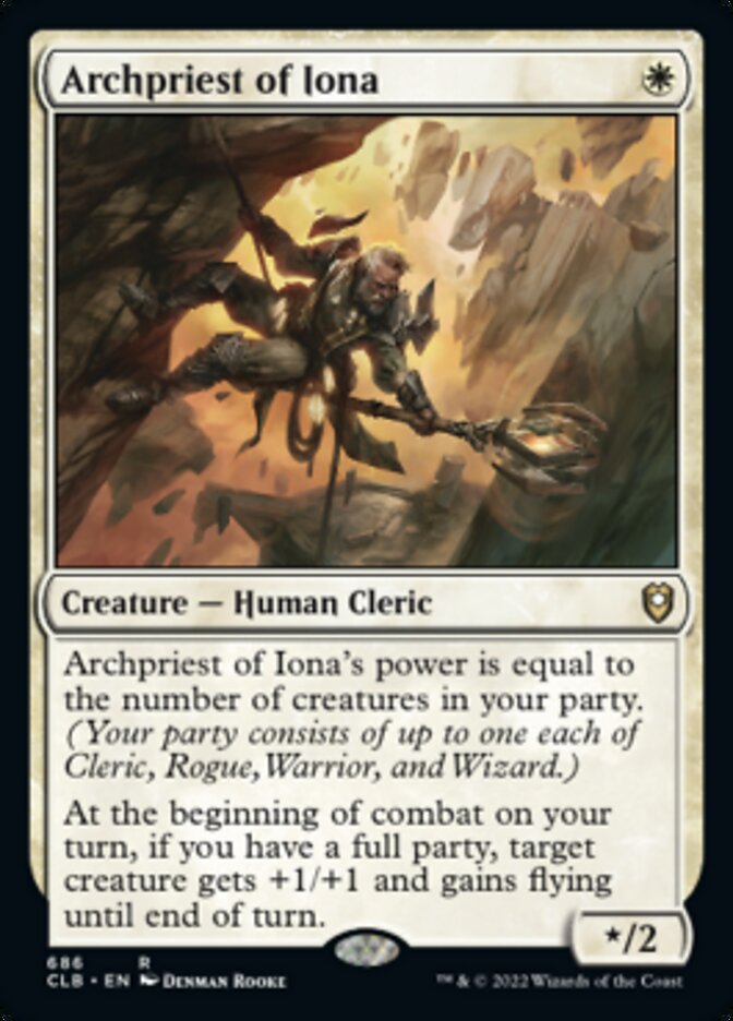 Archpriest of Iona [Commander Legends: Battle for Baldur's Gate] | I Want That Stuff Brandon