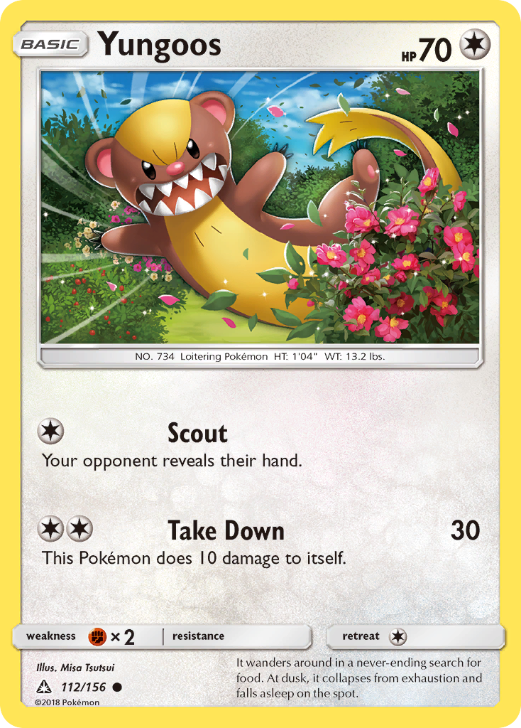 Yungoos (112/156) [Sun & Moon: Ultra Prism] | I Want That Stuff Brandon