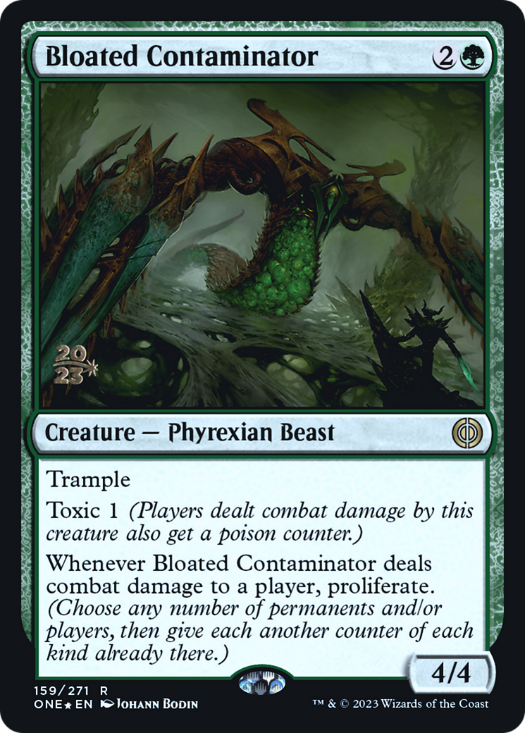 Bloated Contaminator [Phyrexia: All Will Be One Prerelease Promos] | I Want That Stuff Brandon