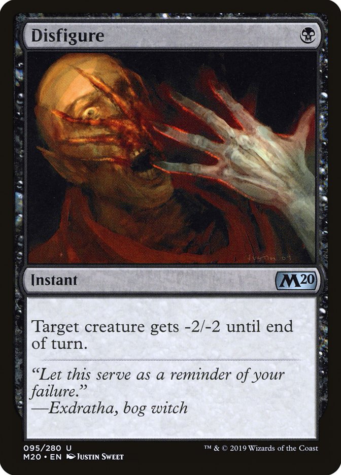 Disfigure [Core Set 2020] | I Want That Stuff Brandon