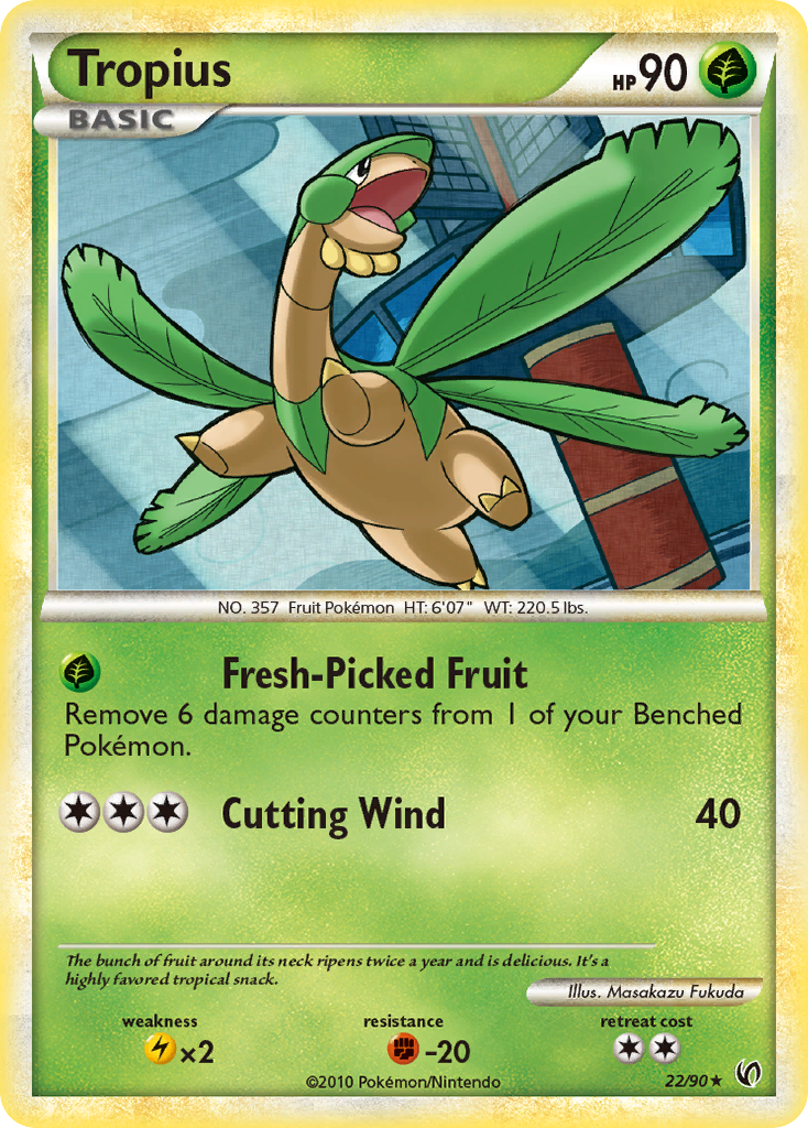 Tropius (22/90) [HeartGold & SoulSilver: Undaunted] | I Want That Stuff Brandon