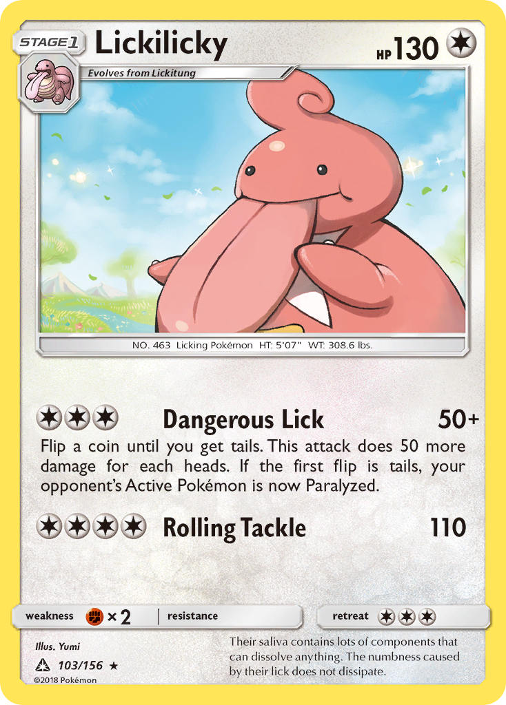 Lickilicky (103/156) [Sun & Moon: Ultra Prism] | I Want That Stuff Brandon