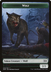 Copy // Wolf Double-Sided Token [Double Masters Tokens] | I Want That Stuff Brandon