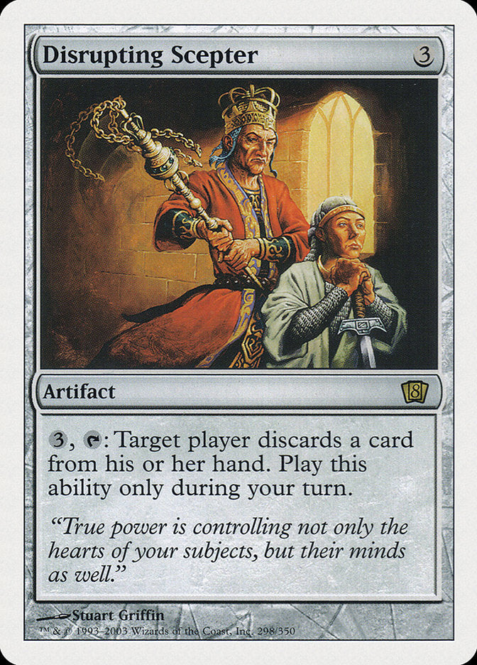Disrupting Scepter [Eighth Edition] | I Want That Stuff Brandon