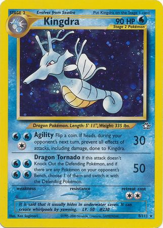 Kingdra (8/111) [Neo Genesis Unlimited] | I Want That Stuff Brandon