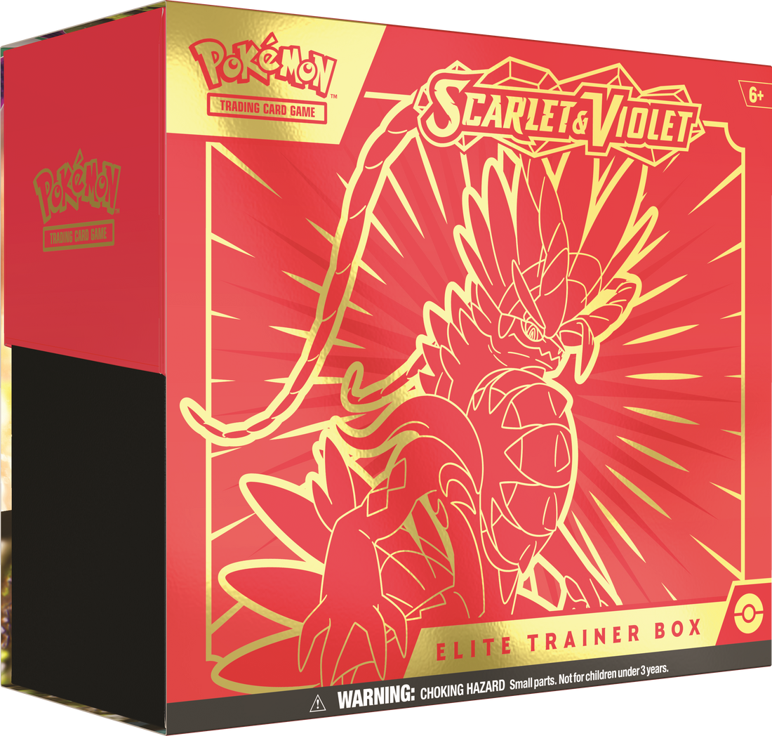 Scarlet & Violet - Elite Trainer Box (Koraidon) | I Want That Stuff Brandon