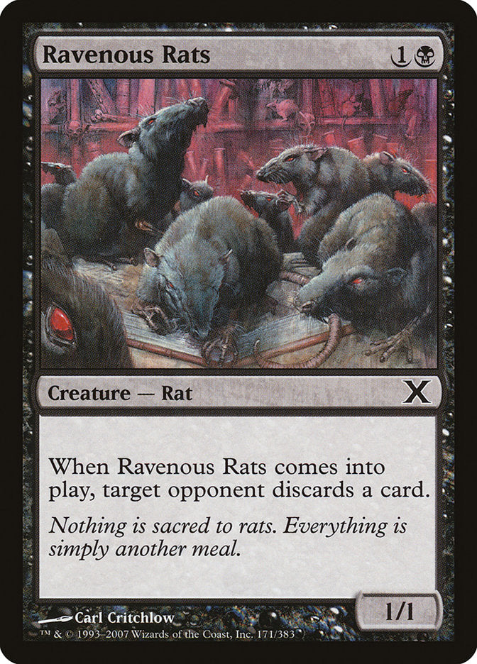 Ravenous Rats [Tenth Edition] | I Want That Stuff Brandon