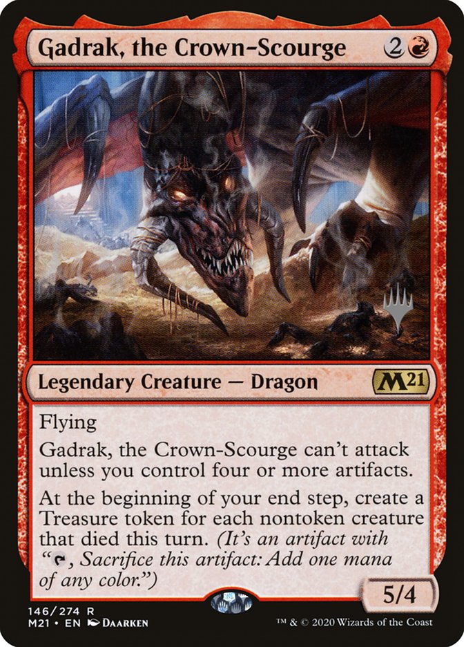 Gadrak, the Crown-Scourge (Promo Pack) [Core Set 2021 Promos] | I Want That Stuff Brandon