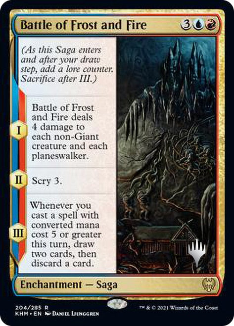 Battle of Frost and Fire (Promo Pack) [Kaldheim Promos] | I Want That Stuff Brandon