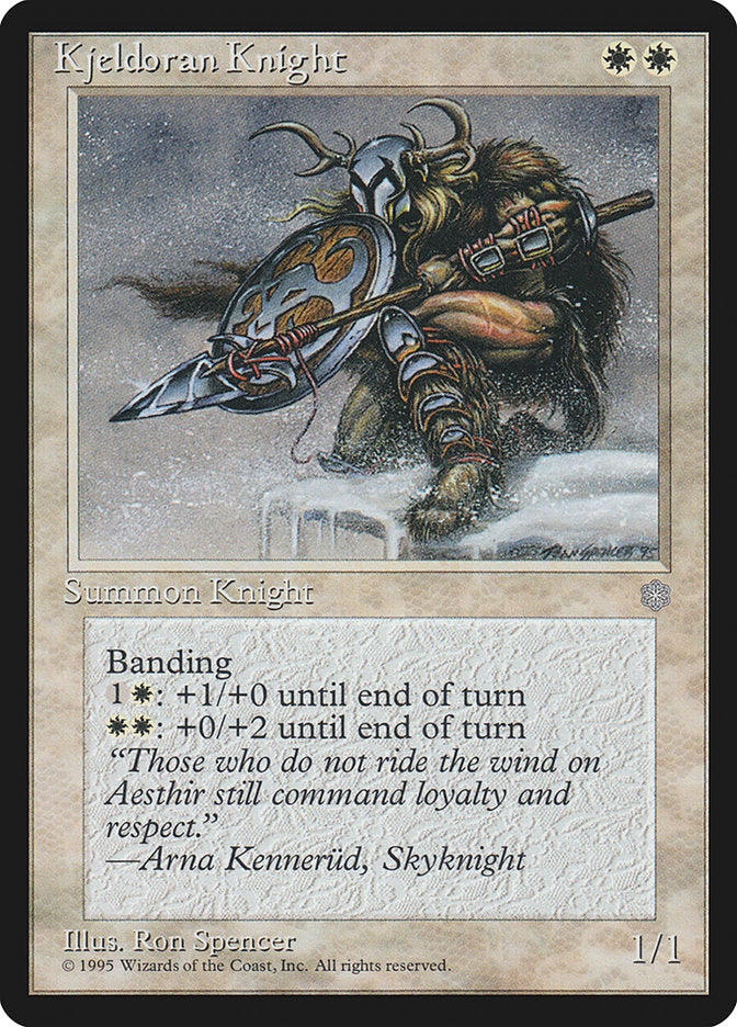 Kjeldoran Knight [Ice Age] | I Want That Stuff Brandon