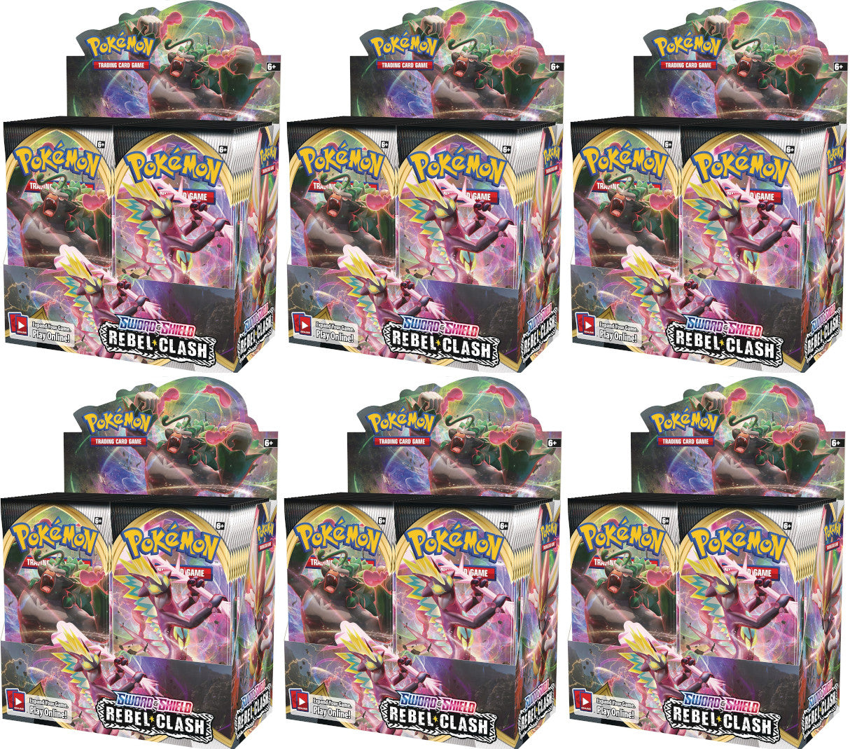 Sword & Shield: Rebel Clash - Booster Box Case | I Want That Stuff Brandon