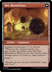 Dire Flail // Dire Blunderbuss [The Lost Caverns of Ixalan Prerelease Cards] | I Want That Stuff Brandon