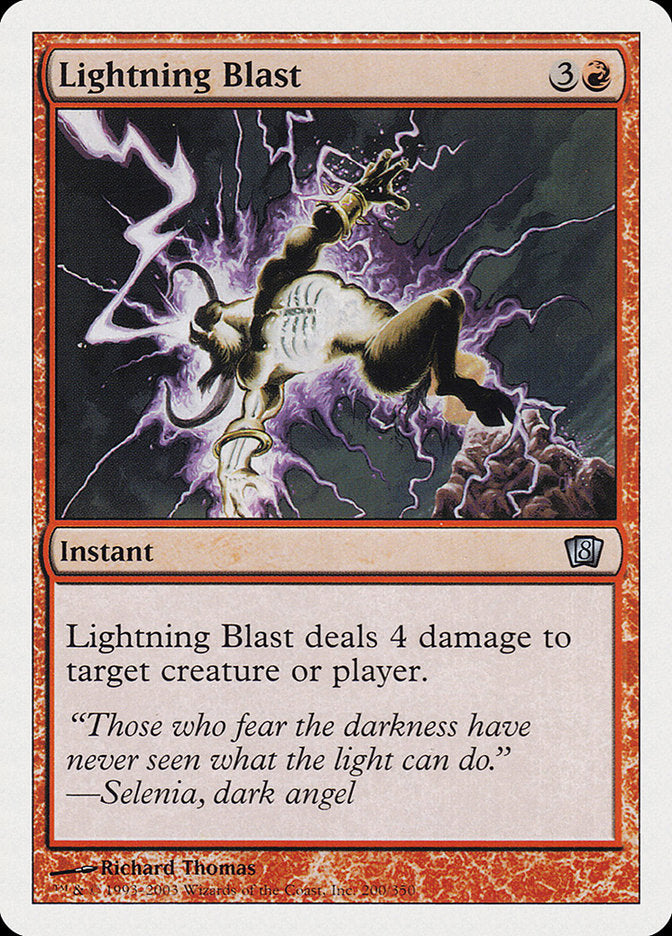 Lightning Blast [Eighth Edition] | I Want That Stuff Brandon