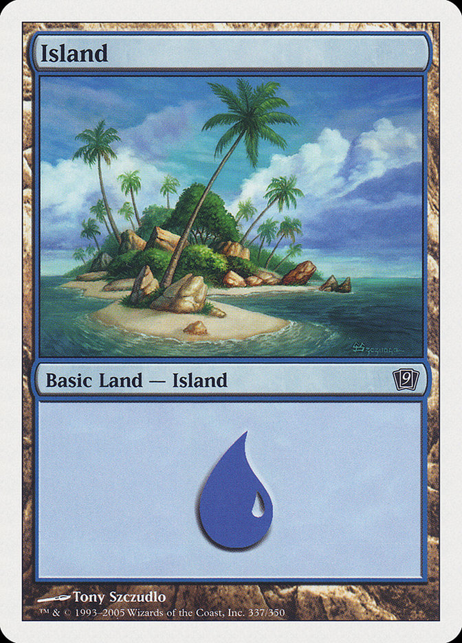 Island (337) [Ninth Edition] | I Want That Stuff Brandon