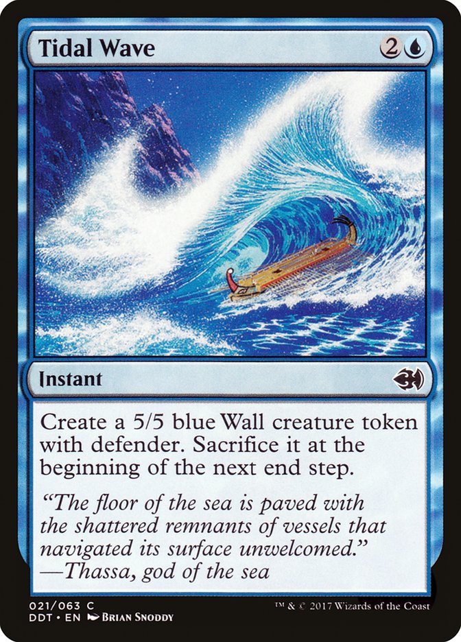 Tidal Wave [Duel Decks: Merfolk vs. Goblins] | I Want That Stuff Brandon