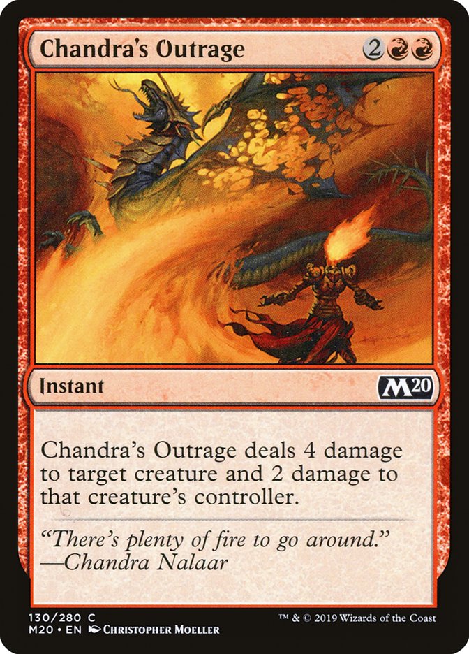 Chandra's Outrage [Core Set 2020] | I Want That Stuff Brandon