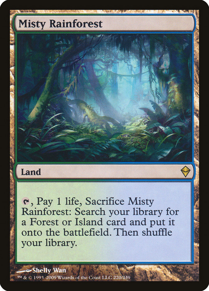 Misty Rainforest [Zendikar] | I Want That Stuff Brandon