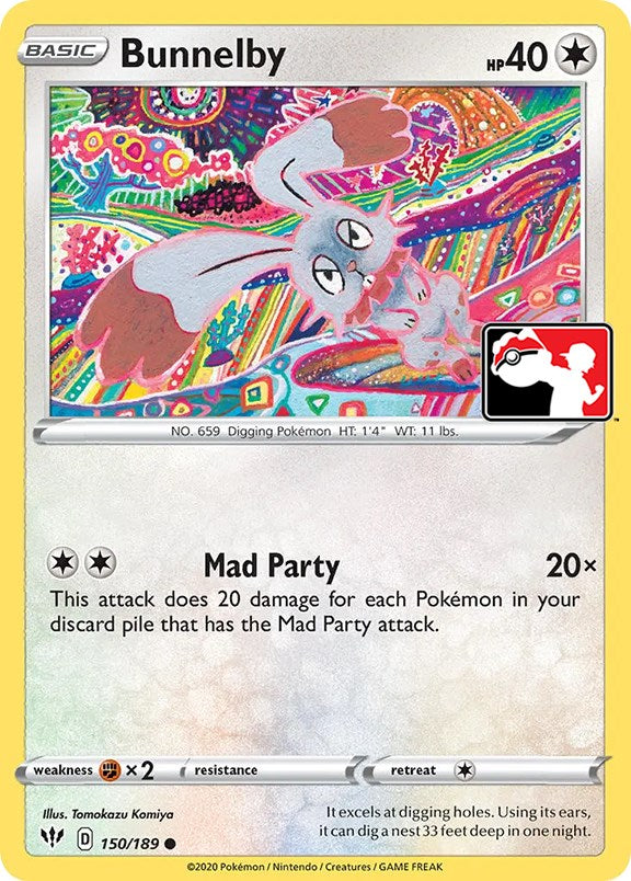 Bunnelby (150/189) [Prize Pack Series One] | I Want That Stuff Brandon