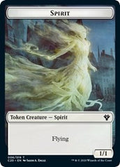 Spirit // Treasure Double-Sided Token [Commander 2020 Tokens] | I Want That Stuff Brandon