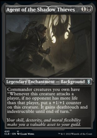 Agent of the Shadow Thieves (Foil Etched) [Commander Legends: Battle for Baldur's Gate] | I Want That Stuff Brandon