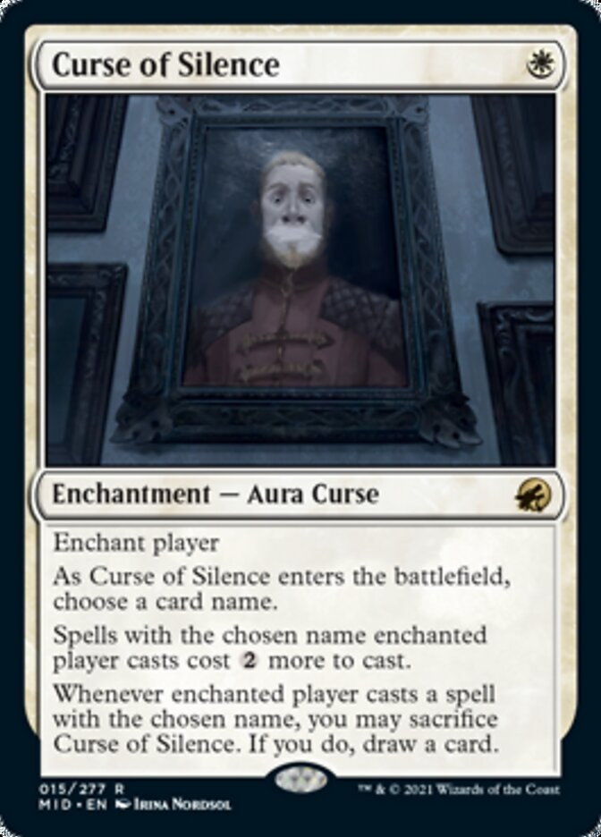 Curse of Silence [Innistrad: Midnight Hunt] | I Want That Stuff Brandon