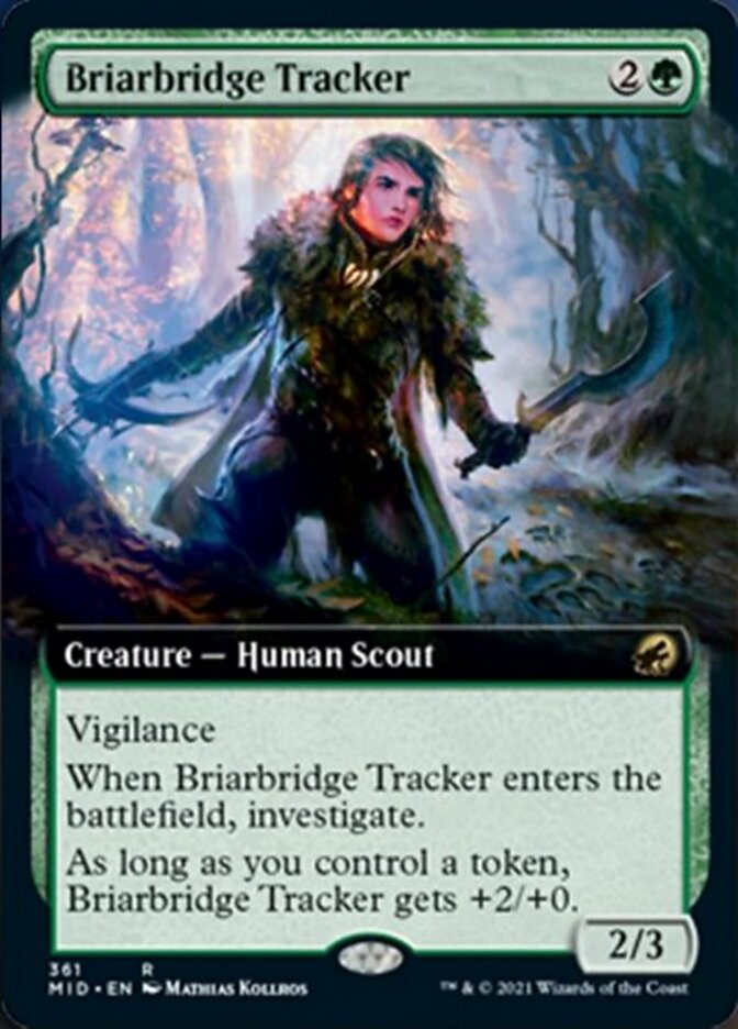 Briarbridge Tracker (Extended Art) [Innistrad: Midnight Hunt] | I Want That Stuff Brandon