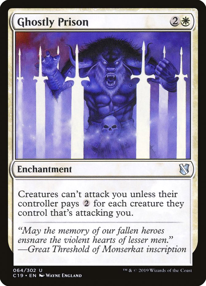 Ghostly Prison [Commander 2019] | I Want That Stuff Brandon