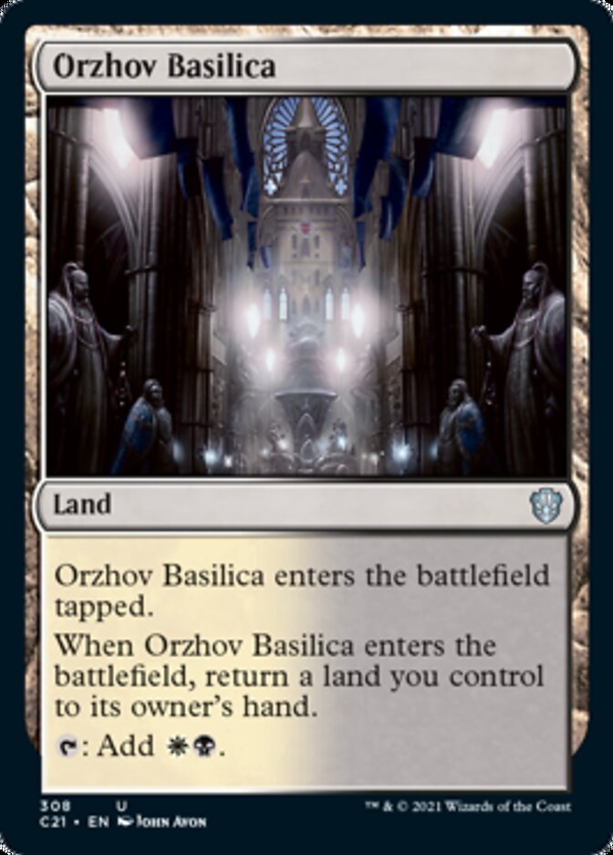 Orzhov Basilica [Commander 2021] | I Want That Stuff Brandon