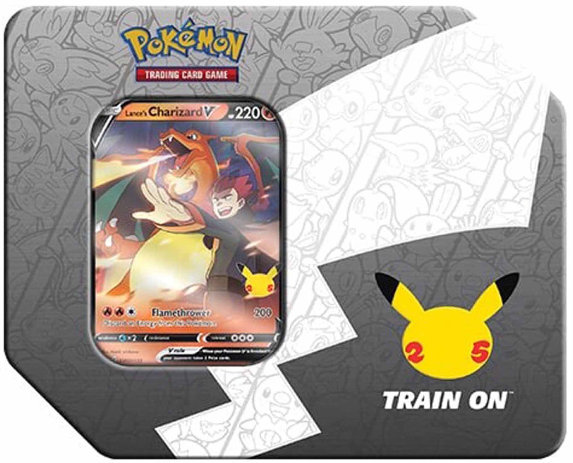 Celebrations: 25th Anniversary - Tin (Lance's Charizard V) | I Want That Stuff Brandon