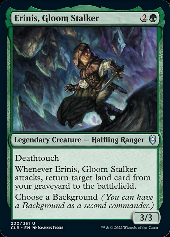 Erinis, Gloom Stalker [Commander Legends: Battle for Baldur's Gate] | I Want That Stuff Brandon