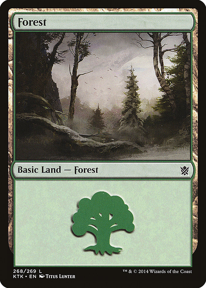 Forest (268) [Khans of Tarkir] | I Want That Stuff Brandon