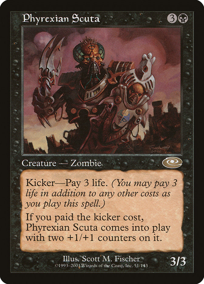 Phyrexian Scuta [Planeshift] | I Want That Stuff Brandon