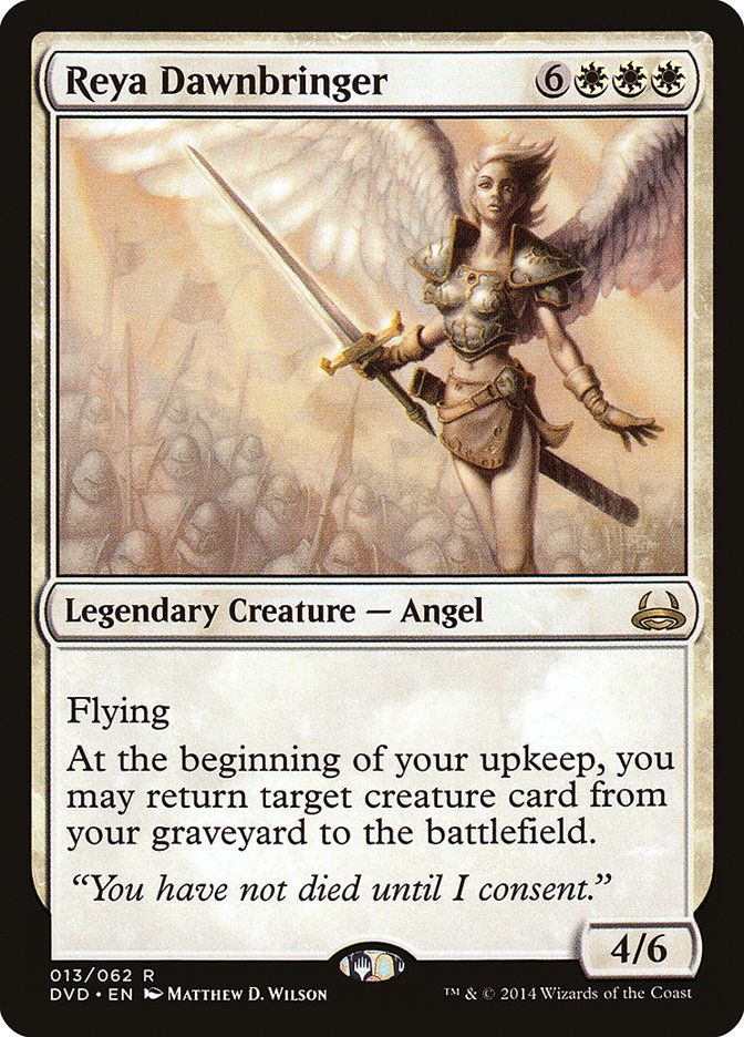 Reya Dawnbringer (Divine vs. Demonic) [Duel Decks Anthology] | I Want That Stuff Brandon