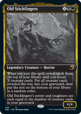 Old Stickfingers [Innistrad: Double Feature] | I Want That Stuff Brandon