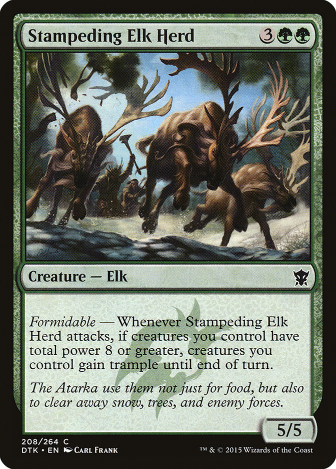 Stampeding Elk Herd [Dragons of Tarkir] | I Want That Stuff Brandon