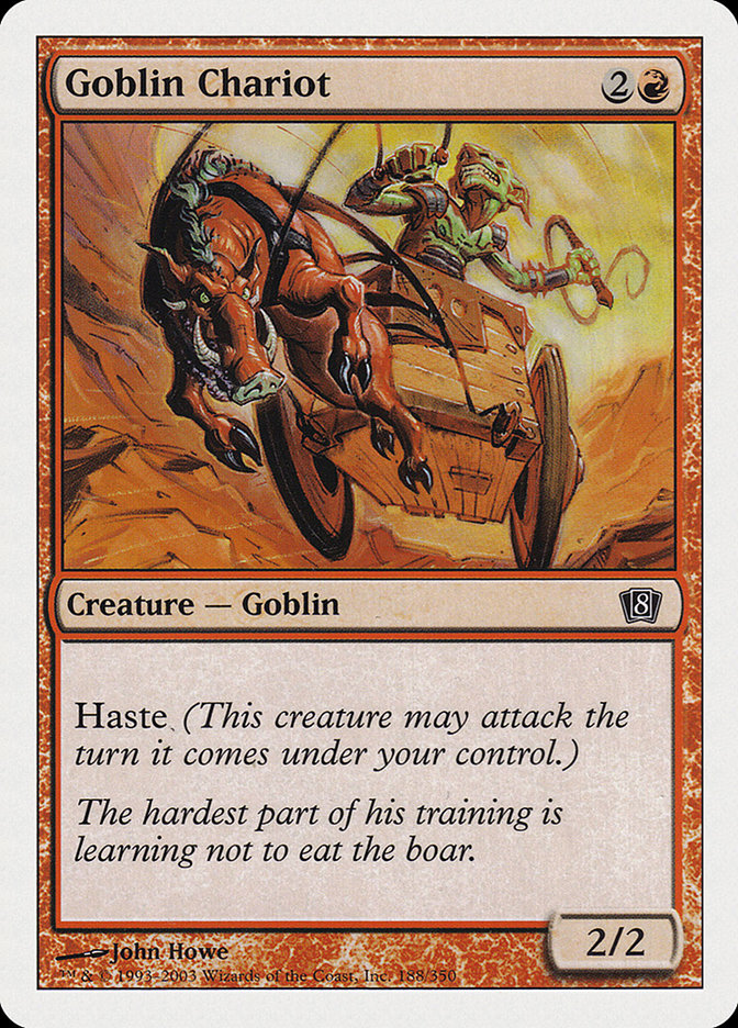 Goblin Chariot [Eighth Edition] | I Want That Stuff Brandon