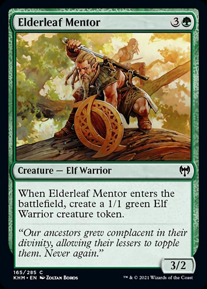 Elderleaf Mentor [Kaldheim] | I Want That Stuff Brandon