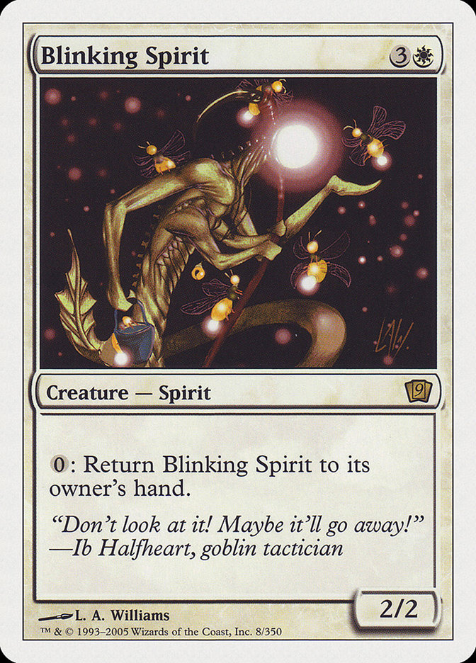 Blinking Spirit [Ninth Edition] | I Want That Stuff Brandon