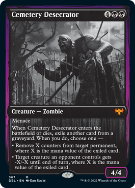 Cemetery Desecrator [Innistrad: Double Feature] | I Want That Stuff Brandon