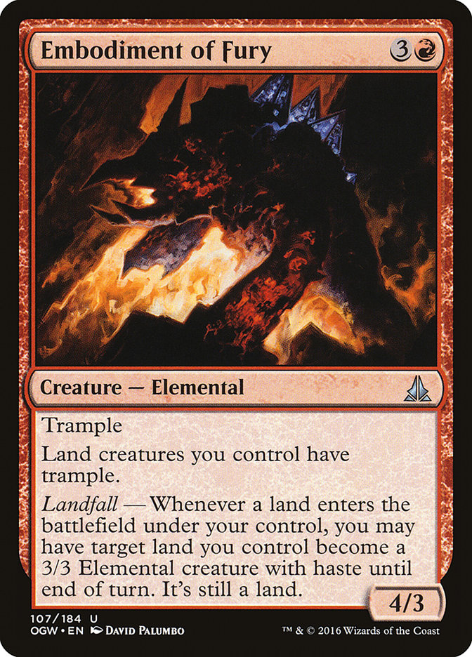 Embodiment of Fury [Oath of the Gatewatch] | I Want That Stuff Brandon