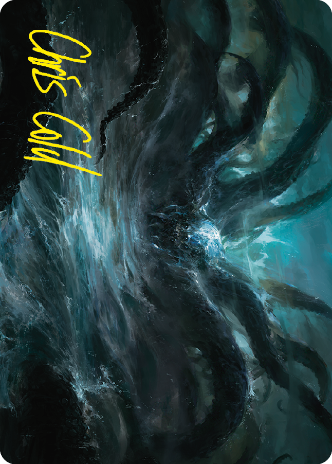 The Watcher in the Water Art Card (Gold-Stamped Signature) [The Lord of the Rings: Tales of Middle-earth Art Series] | I Want That Stuff Brandon